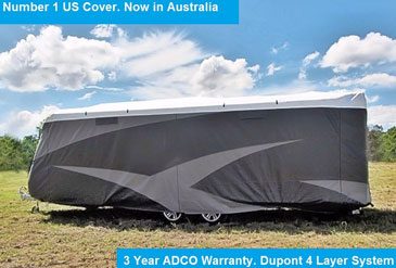 adco caravan cover installed