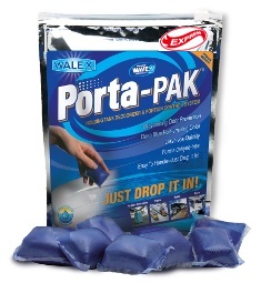 walex porta pak express porta potti cassette toilet chemical satchet bag