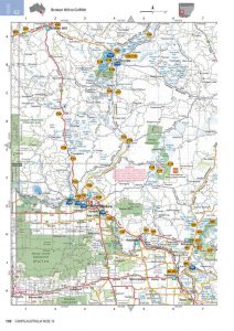 Camps 10 Free camps sample HEMA maps page