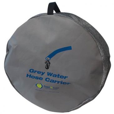 Grey waters ullage hose carrier bag