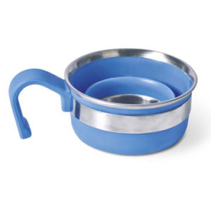 Companion popup silicone compact blue mug comp310bl