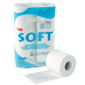 Porta Potti and cassette toilet paper 6 pack for all caravan, motorhome and camping toilets