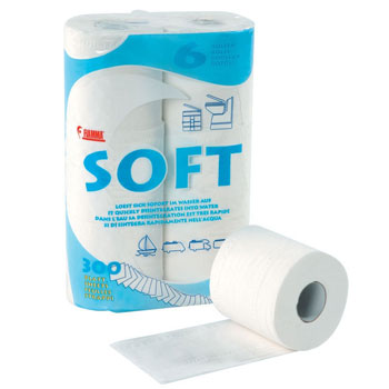 Thetford Aqua Soft 4 Pack Toilet Paper Caravan Motorhome Chemical Camping