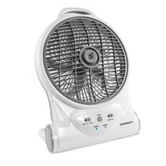 Companion brands 25cm oscillating rechargeable lithium battery fan