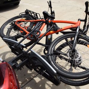 Quick Fit XF2 Bike Carrier Tilted