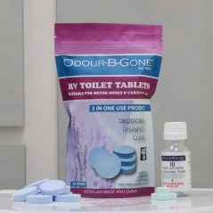odour-b-gone 8g toilet tablets 25 pack NEW