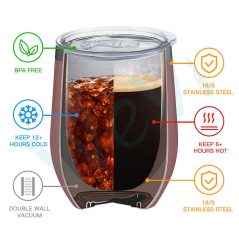 thermal keep cup hot and cold drinks features