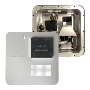 SW6DERA Suburban hot water heater showing WHITE door